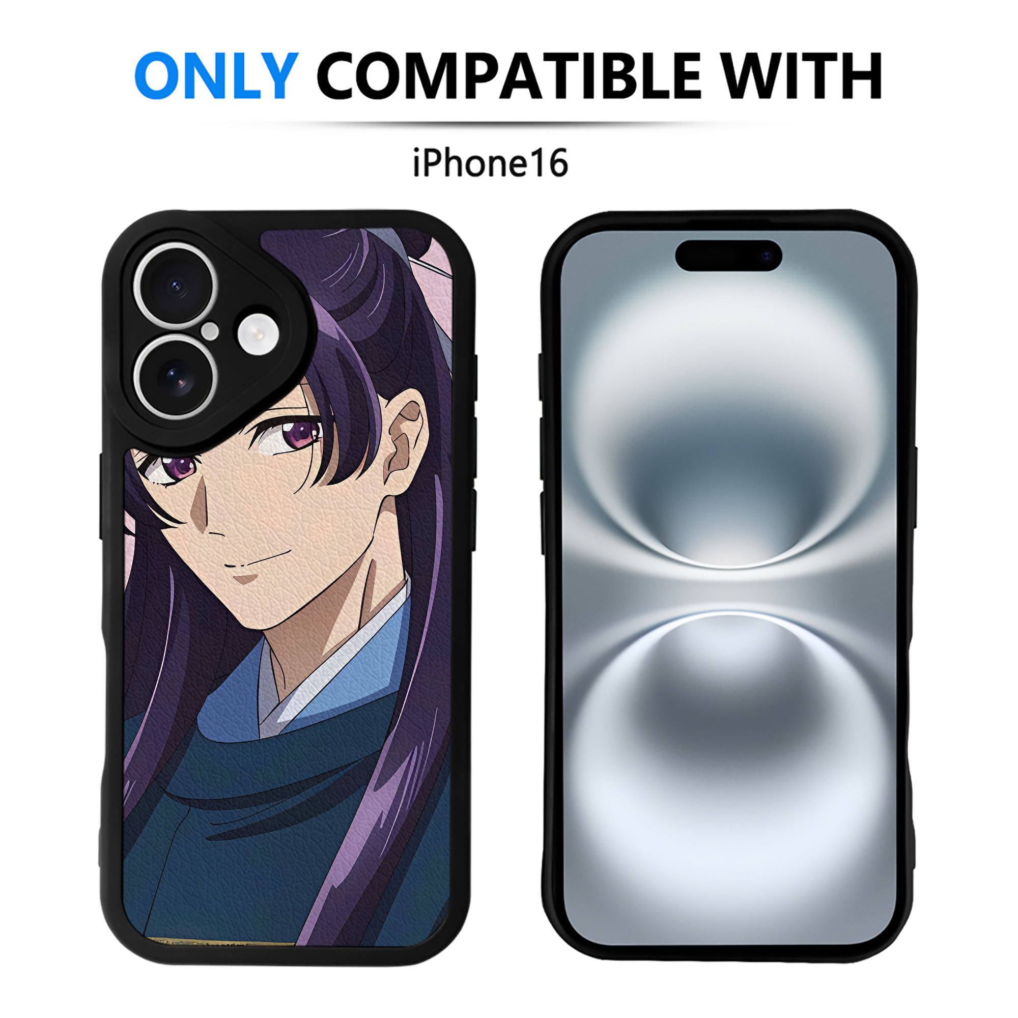 薬屋のひとりごと The Apothecary Diaries 【iPhone 16シリーズ対応】シリコンスマホケース（レザー調） 材質：シリコン